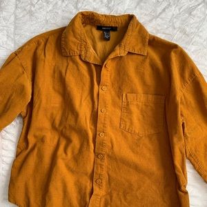 Mustard Yellow - Corduroy - Button Down